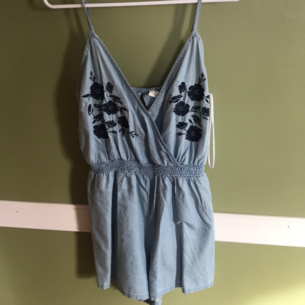“Love Tree” Romper Floral Design Romper